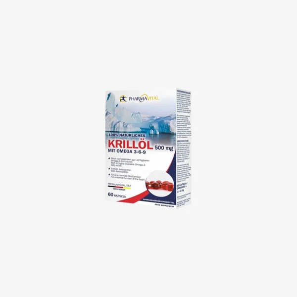 PharmaVital Krillöl 500mg 60 kapsula