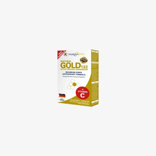 PharmaVital Natural Gold 132 + Vitamin C 60 kapsula